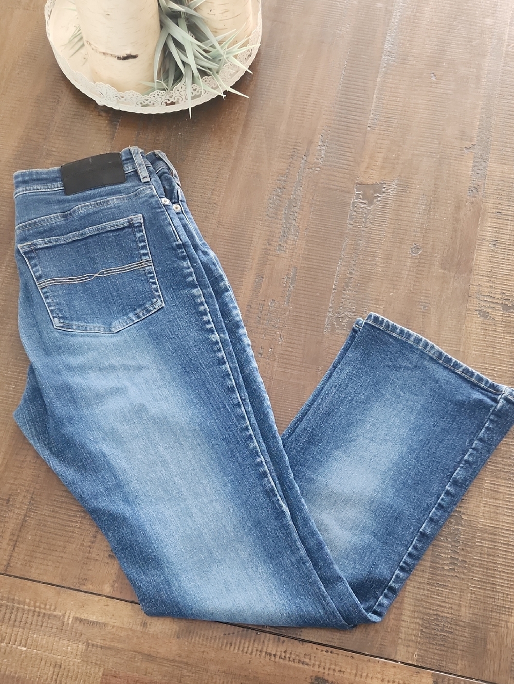 Classic Express Women's Blue Washed Jeans Sz 9/10